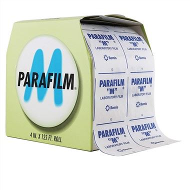 一次性耗材实验室Parafilm卷密封膜4 X 125英尺