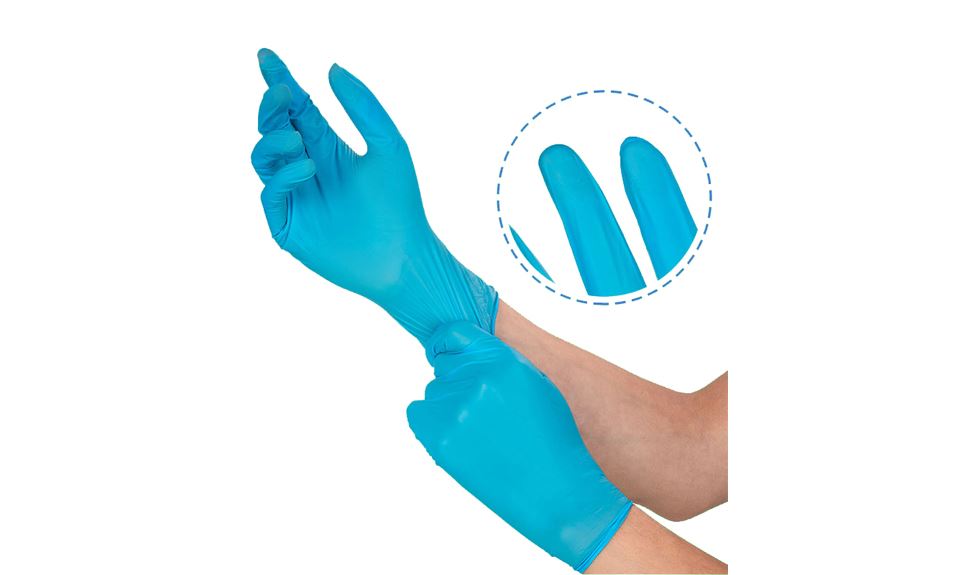 Disposable Blue Synthetic Gloves
