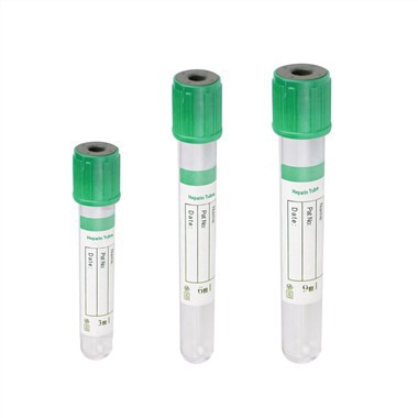 Einweg-PET-Glasvacutainer Vakuum-Blutentnahmerohrchen肝素锂Blutprobenentnahmerohrchen 5毫升