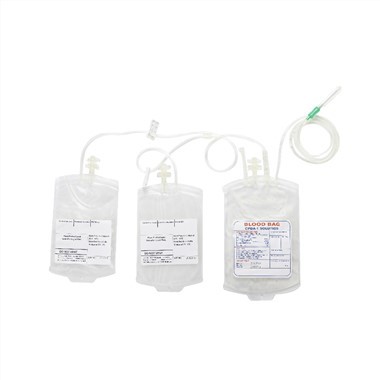 Laaketieteelliset kertakayttoiset steriilit PVC-muoviset veripussin verenkerayspussi CE-hyvaksytyilla