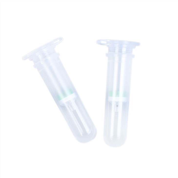 2mlTransparent Spin Column Antigen Detection Reagent Buffer DNA Rna Extraction Tube