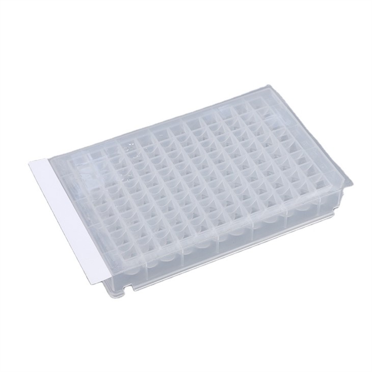 High Quality Transparent DNA Rna Diagnostic Labware Plastic 96 Well PCR Plate Film Sealing