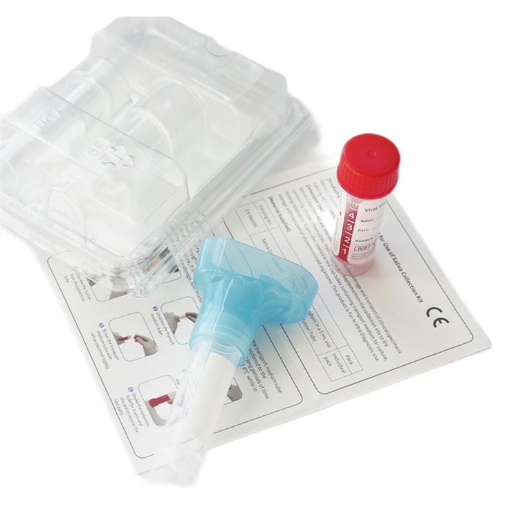 快速运输医院医疗产品一次性唾液收集试剂盒病毒样本收集器检测