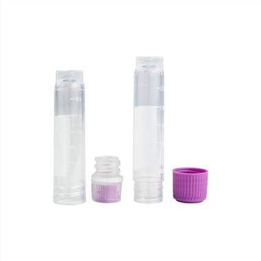 1ml 1.8ml 4ml 5ml Screw Cap Cryovials Tube Graduated Free Standing Cryotube with Gasket