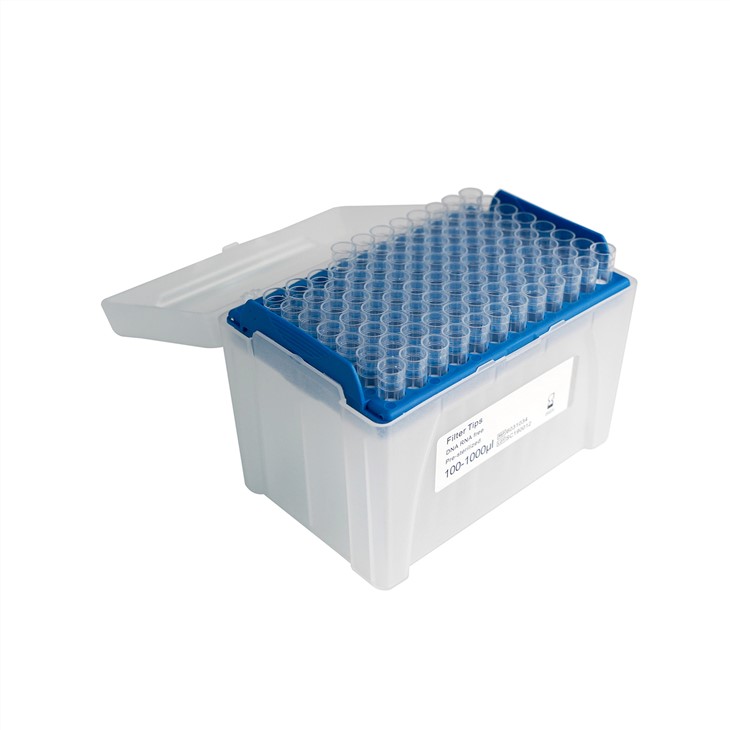 Pekybio 1000UL Racked & Steriled Filter Pipette Tips for Lab